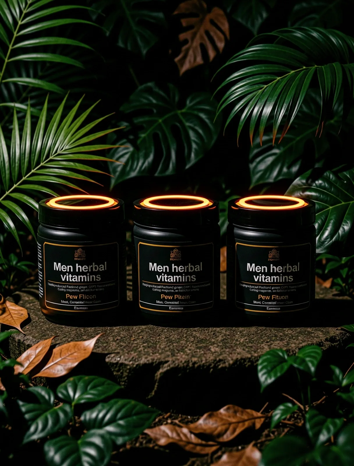 Premium apothecary jars and Indonesian botanicals